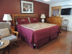 Interior View of Casa Larrea Inn, One Bedroom Master Suite, Palm Desert CA 92260
