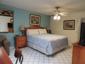 Interior View of Casa Larrea Inn, One Bedroom Master Suites, Palm Desert CA 92260